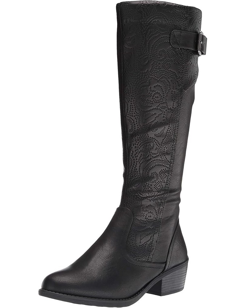 Women's Fashion Boot Black $19.88 Boots