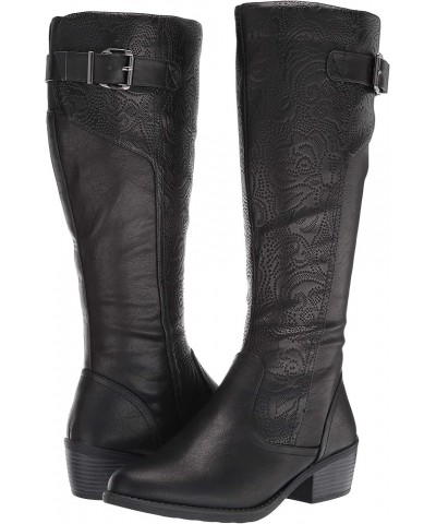 Women's Fashion Boot Black $19.88 Boots