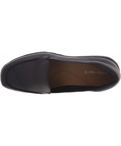 Womens Abide Croco Print Casual Flats Black $30.39 Loafers & Slip-Ons