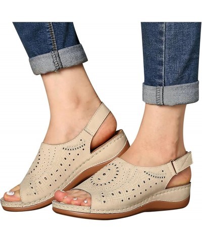 Comfortable Walking Sandals Orthopedic Sandal for Women Wide Wide Foot Sandals for Women Close Toes Sandals for Women Wide Wi...