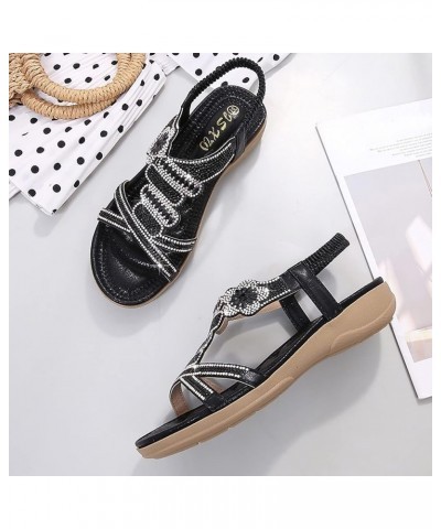 White Platform Sandals Black Wedges Boots For Women Platform Heels Platform Sandals Women Gold Heeled Sandals Black-d $17.29 ...