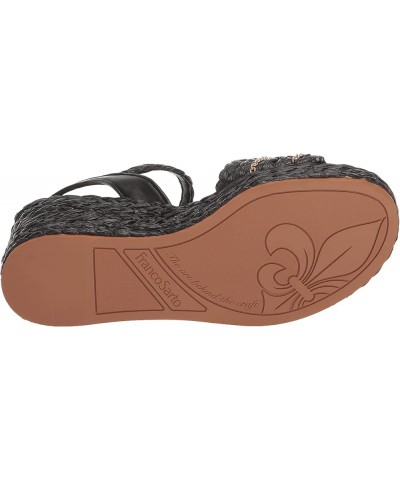 Women's L-Peachy Wedge Sandal Black $20.74 Sandals