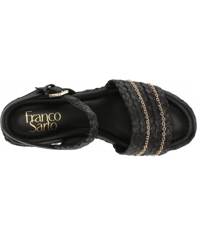 Women's L-Peachy Wedge Sandal Black $20.74 Sandals