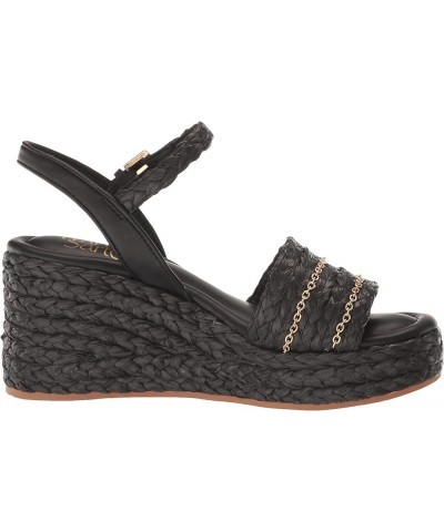 Women's L-Peachy Wedge Sandal Black $20.74 Sandals