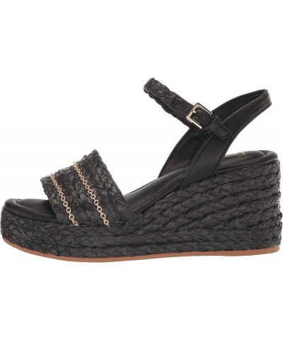 Women's L-Peachy Wedge Sandal Black $20.74 Sandals