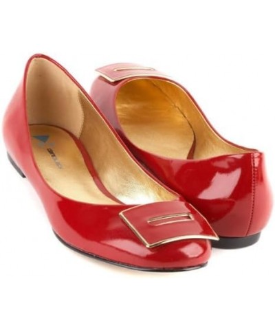 Women's Master Flat Red $31.19 Pumps