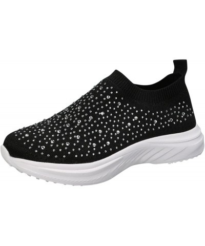 Fashion Autumn Women Sports Shoes Flat Bottom Lightweight Fly Woven Mesh Breathable Club C Double Sneaker Womens Black $14.76...