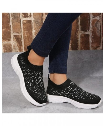 Fashion Autumn Women Sports Shoes Flat Bottom Lightweight Fly Woven Mesh Breathable Club C Double Sneaker Womens Black $14.76...