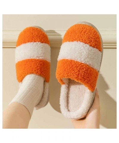 Cotton Slippers, Female Winter Cute Indoor Warm Thick Bottom Plush Slippers Mute Soft Bottom Slippers, Non-Slip Slippers Pink...