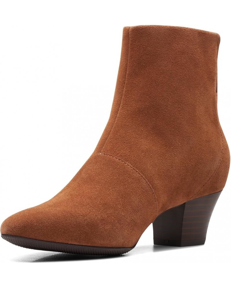 Womens Teresa Boot Dark Tan Suede $23.85 Boots