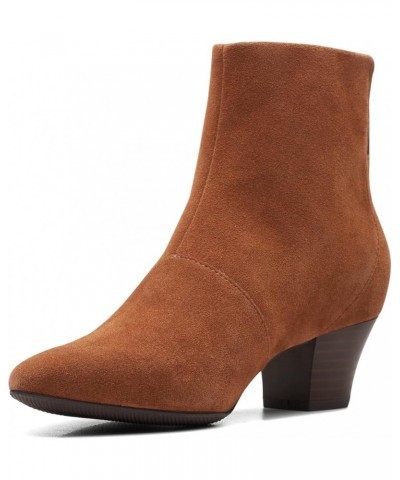 Womens Teresa Boot Dark Tan Suede $23.85 Boots