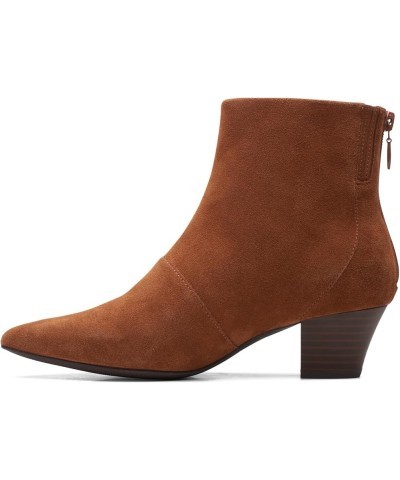 Womens Teresa Boot Dark Tan Suede $23.85 Boots