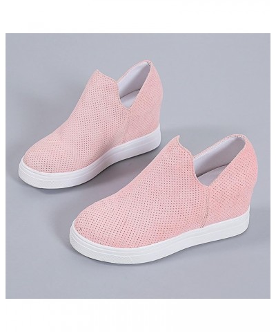 Slip on Sneakers Women, Walking Shoes for Women Arch Support Comfort Fashionable Slip on Breathable Sneakers Pink $16.45 Athl...