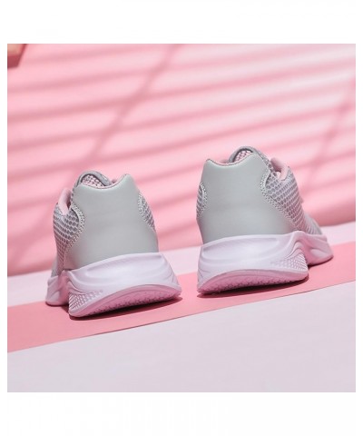 Women Sneakers Soft Lightweight Casual Tennis Shoes Casual Walking Canvas Slip on Shoes Gym Shoes Tennis Shoes Grey $17.15 Lo...