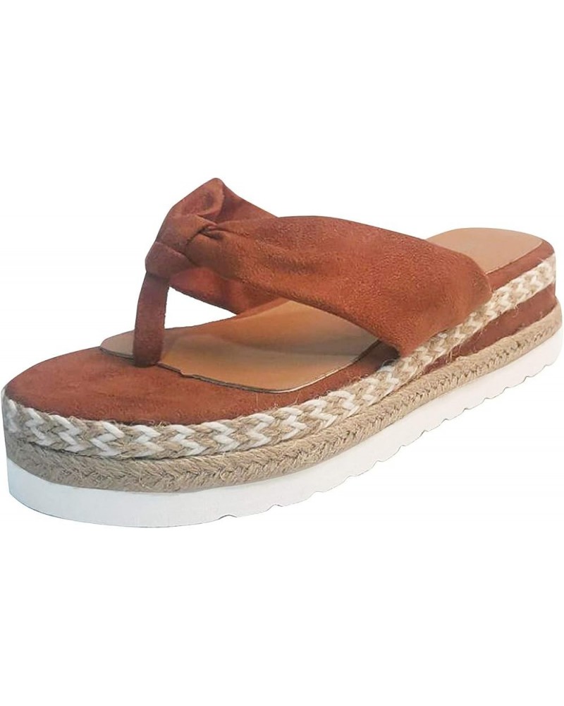 Women's Flat Sandals Espadrille Slip On Gladiator Straw Slide Woven Open toe Falt Flat Sandals for Women Summer White $17.09 ...