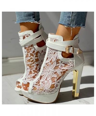 Women Platform Sandals Slippers Gladiator Summer Cloud Slippers Strappy Sandals Pump Sandals Evening Bohemian Sandals White $...