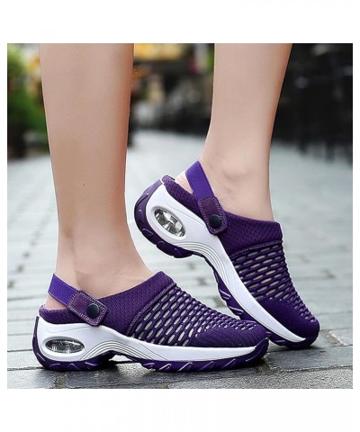 Orthopedic Sneakers for Women Women's Orthopedic Breathable Soft Shoes Walking Slip on Diabetic Foam Shoes Z01-purple $10.79 ...