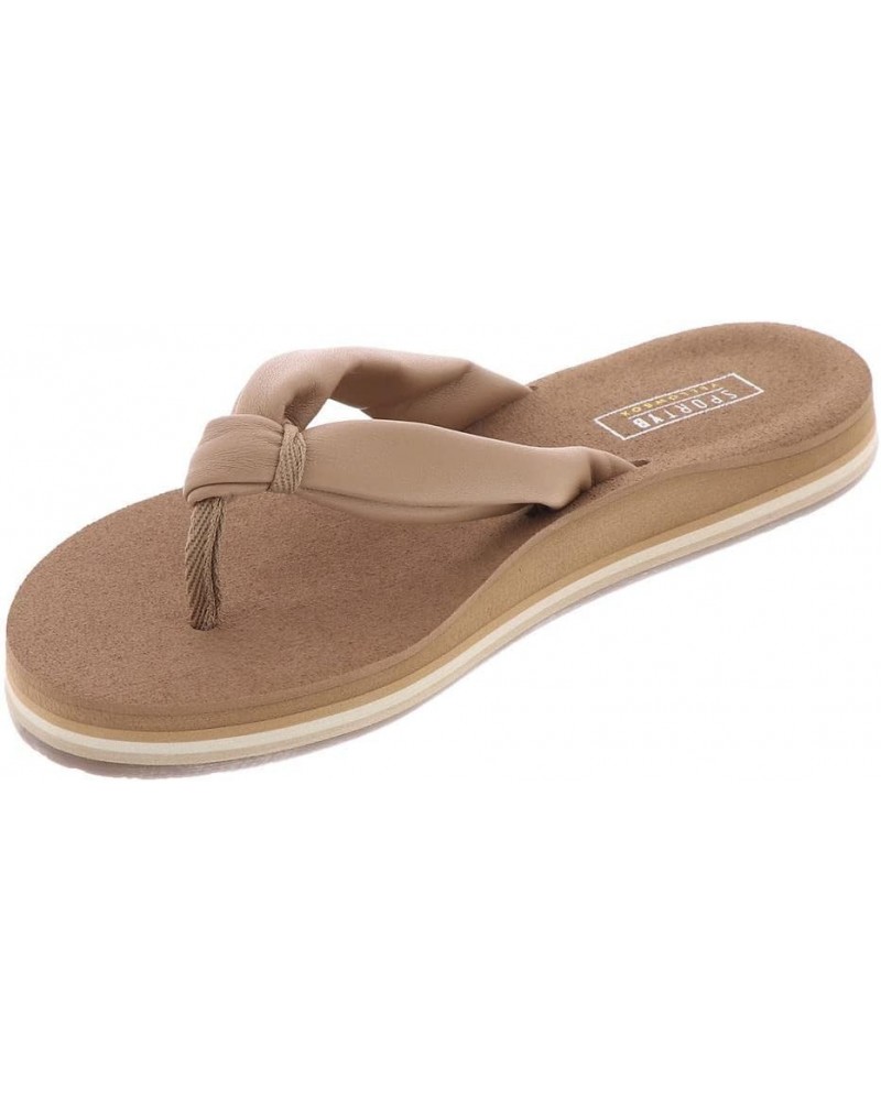 Women's Ravenna Flip Flop Tan $13.02 Sandals