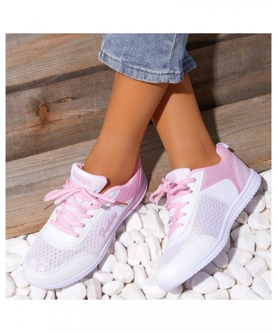 athletic shoes women Womens Slip On Running Shoes Non Slip Walking Shoes Lightweight Gym Fashion Sneakers White $14.83 Athlet...