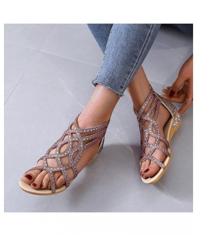 Cute Summer Sandals for Women Wide Width Toe Breathable Shoes Summer Open Casual Spring Walking Sandals Women Size 9 Sandals ...