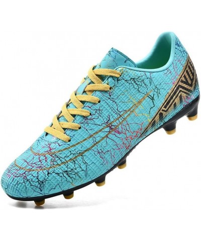 Womens Soccer Cleats Youth Football Cleats Athletics Football Trainers Girls Soccer Shoes 2-cyan $22.03 Athletic Shoes