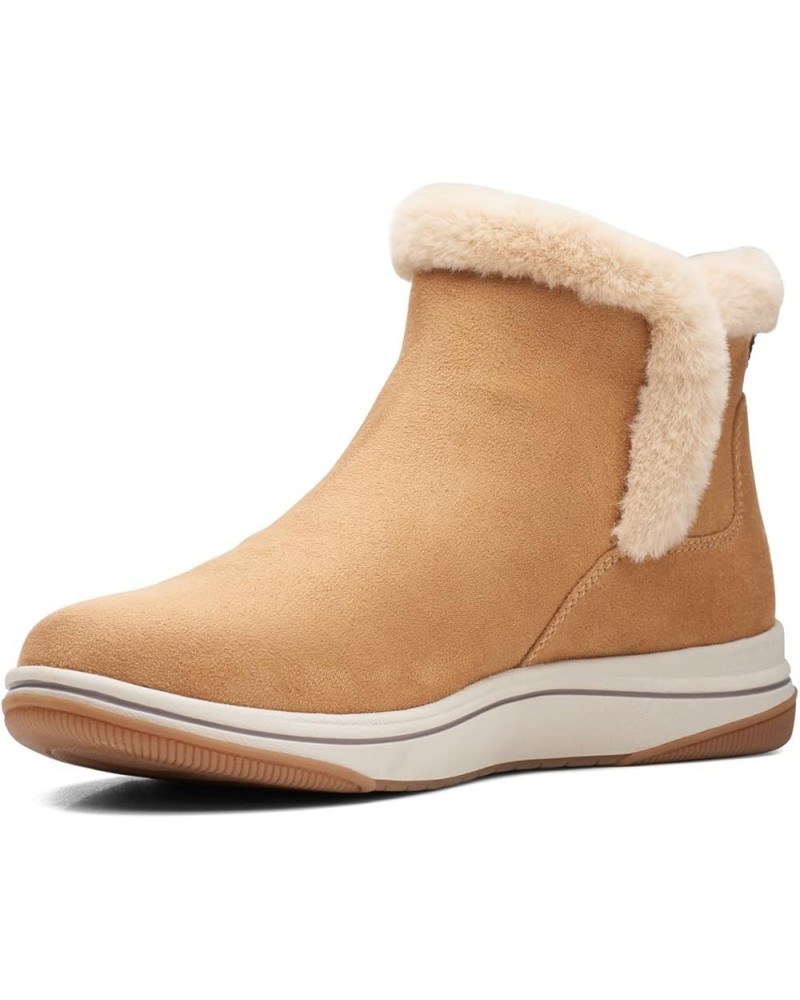 Womens Breeze Fur Tan Textile $32.03 Boots