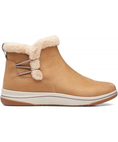 Womens Breeze Fur Tan Textile $32.03 Boots