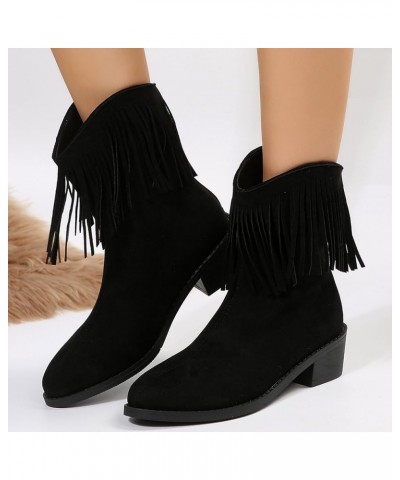 Heeled Boots, Womens Boots, Ladies Shoes, Combat, Black Boots for Women, Lace Up, Zip Fastening, Flat Heel, Ladies Boots Blac...