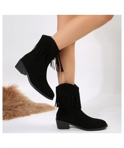 Heeled Boots, Womens Boots, Ladies Shoes, Combat, Black Boots for Women, Lace Up, Zip Fastening, Flat Heel, Ladies Boots Blac...