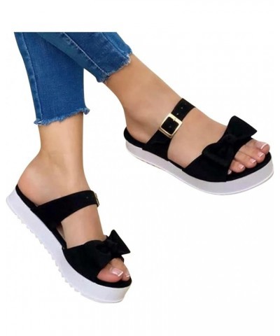 Sandals for Women Dressy Summer, Womens Sandals Orthopedic Open Toe Sandals Retro Anti Slip Comfy Breathable Shoes Z03-black ...