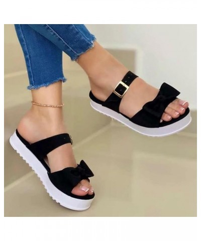 Sandals for Women Dressy Summer, Womens Sandals Orthopedic Open Toe Sandals Retro Anti Slip Comfy Breathable Shoes Z03-black ...