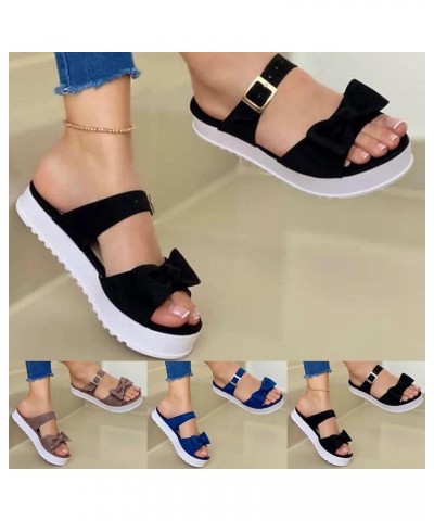 Sandals for Women Dressy Summer, Womens Sandals Orthopedic Open Toe Sandals Retro Anti Slip Comfy Breathable Shoes Z03-black ...