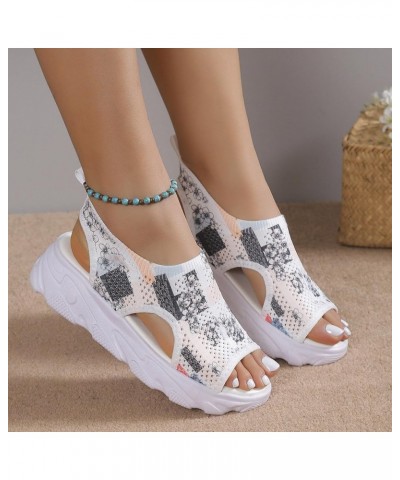 Boys sandals Flats For Women Flip Flops Draco Slides Platform High Top White Wedges Shoes For Women Heeled sandals For Beige ...