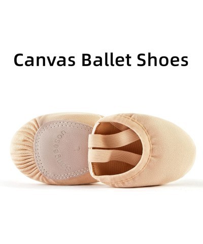 Half Sole Dance Shoes - Stretchy Canvas Pirouette Shoes for Ballet, Lyrical, Modern, Jazz Dance, and Contemporary 2pcs Nude $...