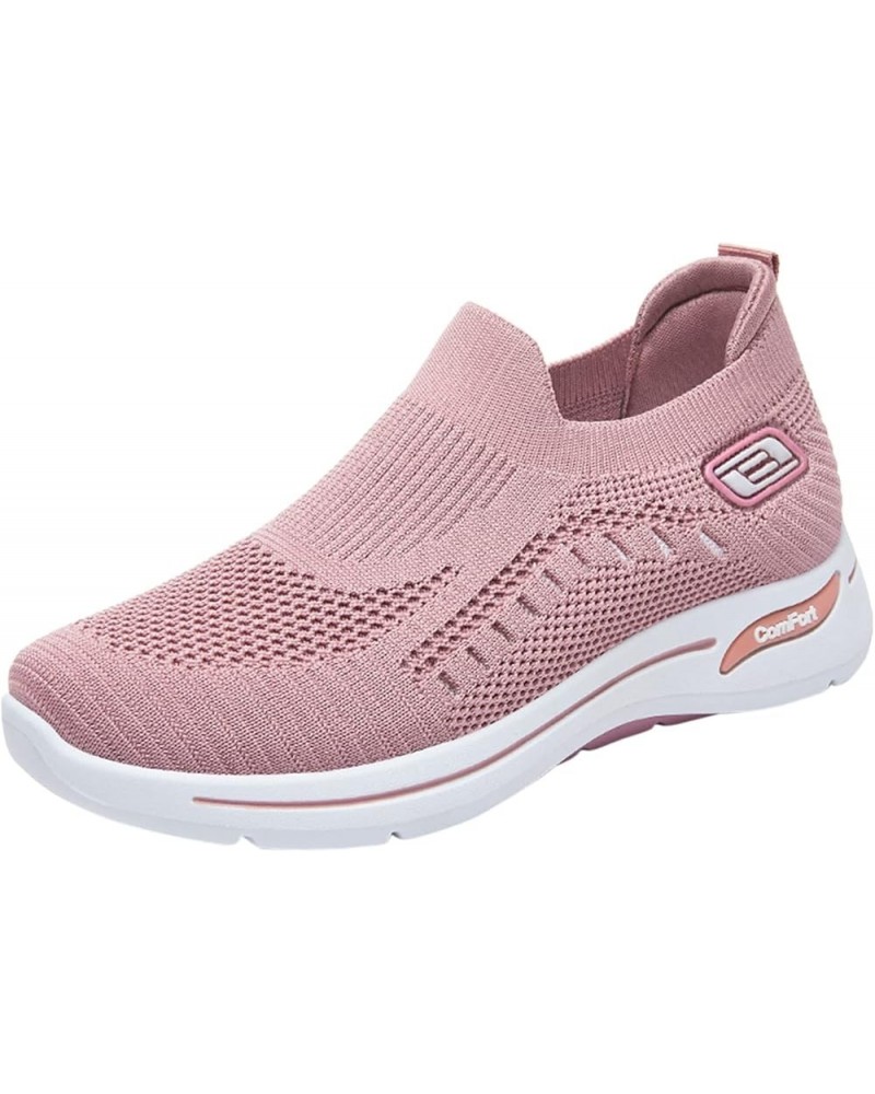 Womens Sandals Size 9 Wide Width Fashion Spring And Summer Women Sports Shoes Flat Soft Mesh Sneaker Insoles Women Pink $9.62...