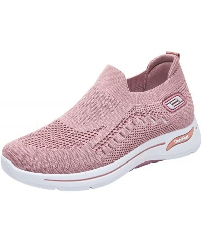 Womens Sandals Size 9 Wide Width Fashion Spring And Summer Women Sports Shoes Flat Soft Mesh Sneaker Insoles Women Pink $9.62...