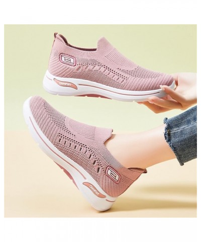 Womens Sandals Size 9 Wide Width Fashion Spring And Summer Women Sports Shoes Flat Soft Mesh Sneaker Insoles Women Pink $9.62...