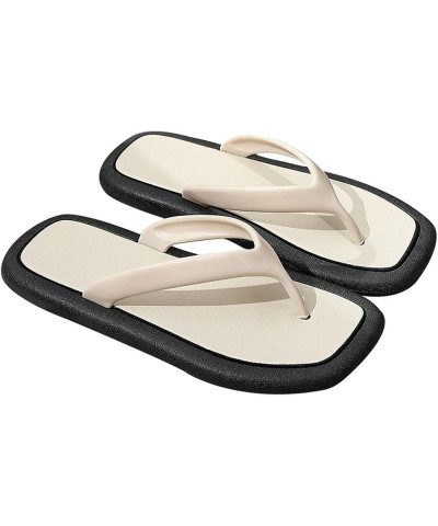 Flip Flop Sandals for Women Casual Summer Shower Slippers Women Non Slip, Shower Beach Pool Bathroom Flat Slides Shoes Quickl...