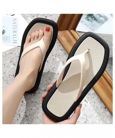 Flip Flop Sandals for Women Casual Summer Shower Slippers Women Non Slip, Shower Beach Pool Bathroom Flat Slides Shoes Quickl...