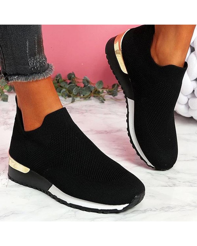 2023 New Women's Orthopedic Sneakers, Breathable Mesh Up Stretch Platform Sneakers, Comfortable Casual Fashion Sneaker Walkin...