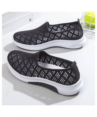 Women's Canvas Low Top Sneaker Lace-up Classic Casual Shoes, Slip On Walking Shoes for Women Z 14-black $15.79 Athletic Shoes