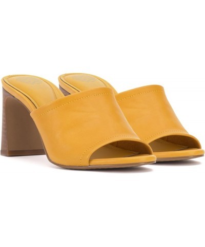 Women's Alyysa Heeled Sandal Golden Sun $35.42 Sandals