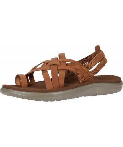 Women's Voya Strappy Lightweight Comfortable Quick-Drying Casual Sport Sandal Chipmunk $19.23 Sandals