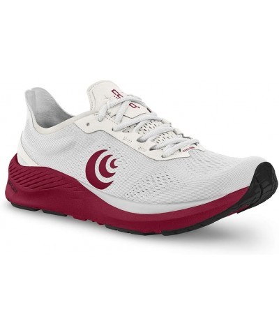 Women's Cyclone Comfortable Lightweight 5MM Drop Road Running Shoes, Athletic Shoes for Road Running 9.5 White/Sangria $49.63...