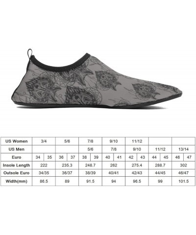 Tribal Wolf Head Durable Water Shoes Womens Mens Jogging Slip-On Socks Outdoor Beach Swim River Style $18.14 Athletic Shoes