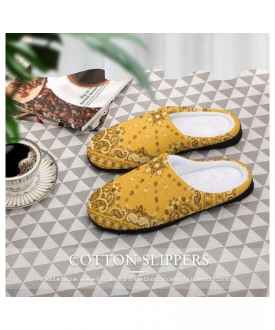 Cotton Slippers Indoor Light Weight House Shoes With Anti-Skid Sole Color700 $19.23 Slippers