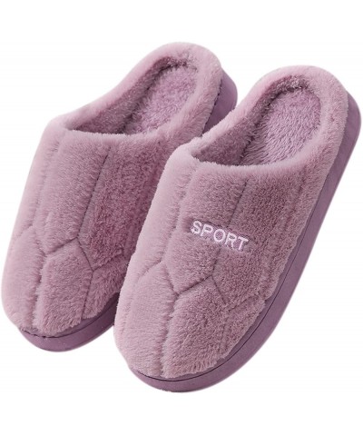 Slide in Slippers for Women Casual Shoes Women Sliper Ladies Women's Slipper Womens Fuzzy Slippers Size 8 Open Toe Purple-1➤➤...