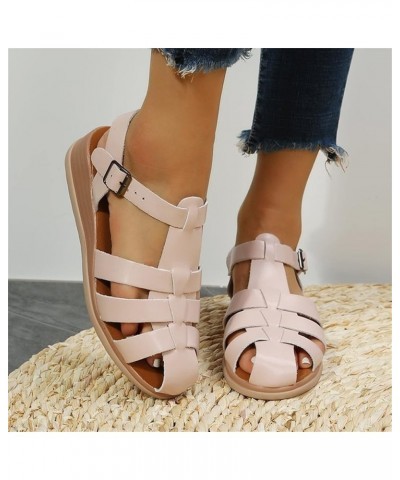 Sport Sandals Women Flats Shoes Dressy Sandals Women Sandals Women Sport Sandal Wide Sandals Women Wedge Flip Flops Fo Pink-f...