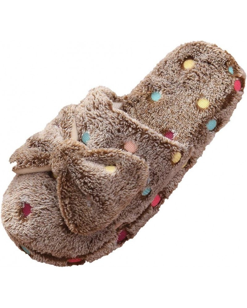 Berry Flats Slippers Women Men Chic Designed Women Home Slippers Warm Cotton Winter Slippers Buttery Feeling Loungewear F-bro...