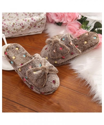 Berry Flats Slippers Women Men Chic Designed Women Home Slippers Warm Cotton Winter Slippers Buttery Feeling Loungewear F-bro...